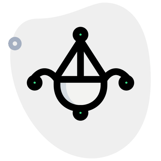 Lights wellness ceiling lamp electronics icon