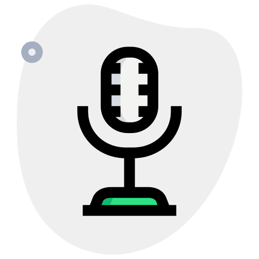 Microphone microphone vintage technology icon