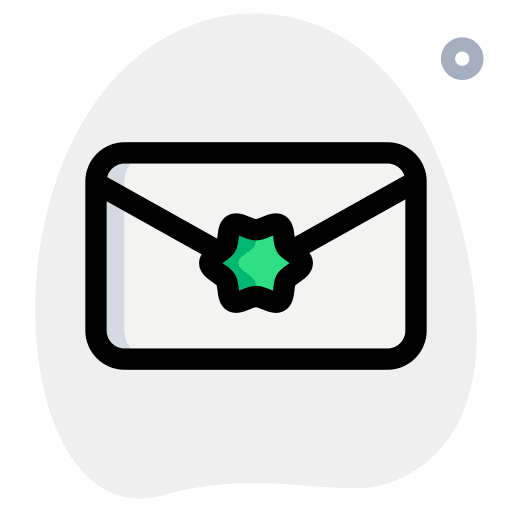 Stamp stamp envelope email icon