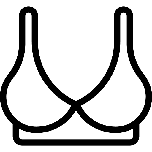 Sport bra top fashion bra icon