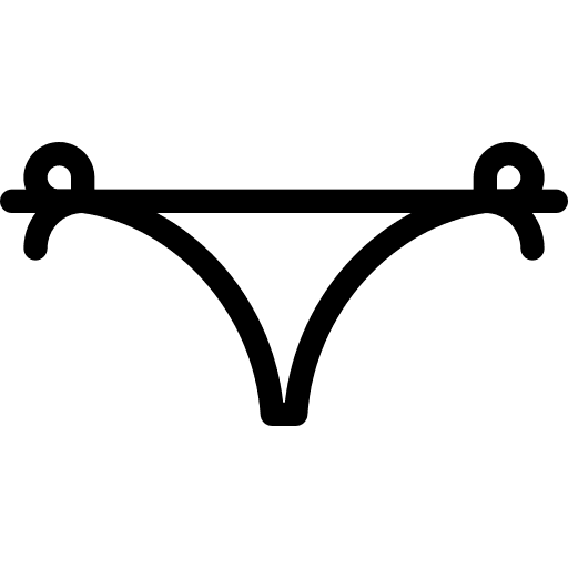 Underwear femenine lingerie clothing icon