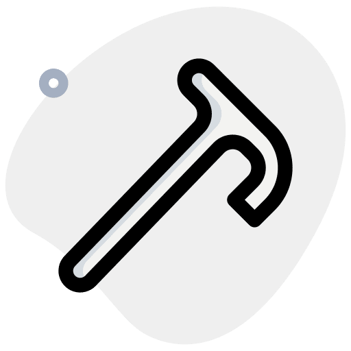 Walking old stick helping walking icon