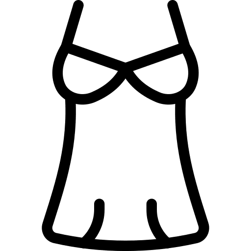 Dress femenine fashion dress icon