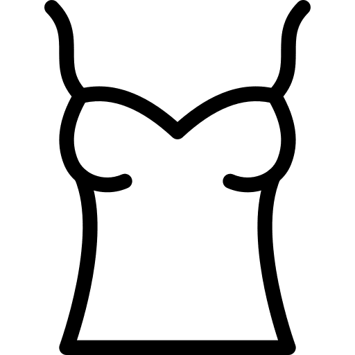 Top clothing top woman icon