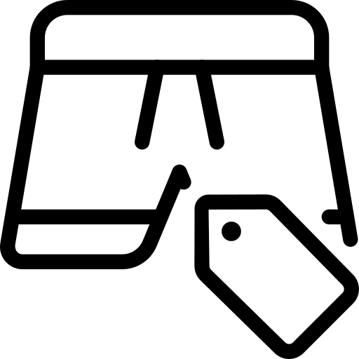 Favorite item swimsuit holidays icon