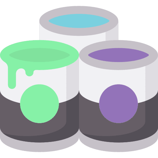 Paint bucket basket tools paint bucket icon