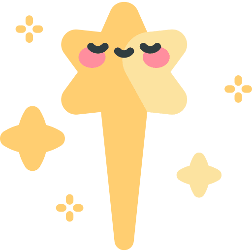 Star sky christmas shooting star icon