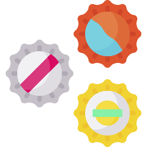 Bottle cap beer cap beer bottle cap icon