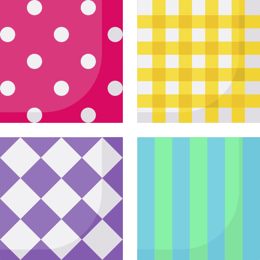 Fabric hobbies and free time crafts diy icon