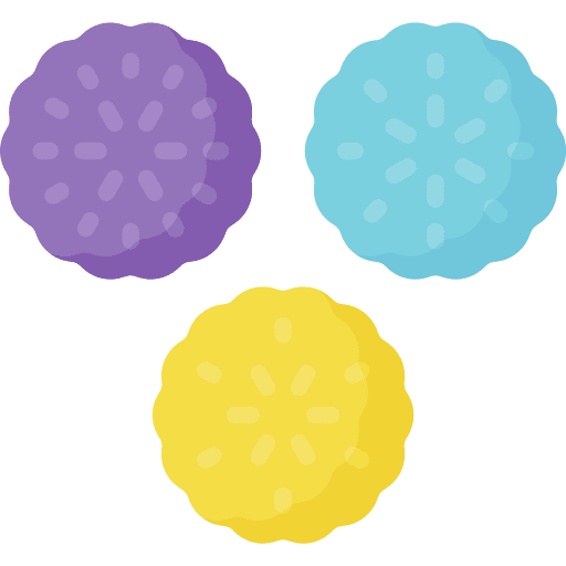 Pompom handicrafts decoration crafts icon