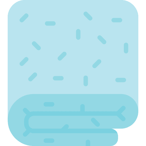 Wool fabric felt sewing fabric icon