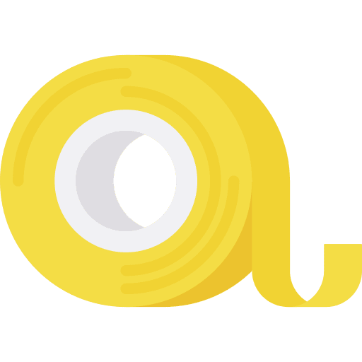 Sticky tape handicrafts painter masking tape icon