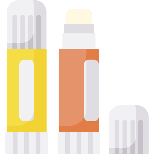 Glue stick tool education glue stick icon