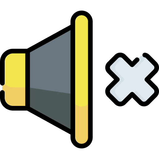 No sound mute user interface music and multimedia icon