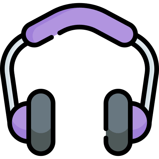 Headphones headphones technology audio icon