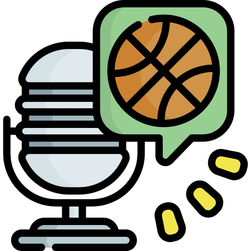Sport podcast voice recording communications radio icon