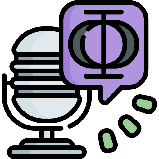 Philosophy philosophy podcast microphone icon