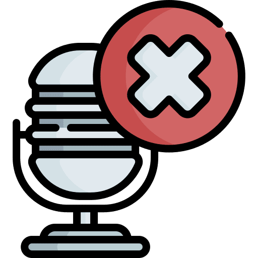 Remove exit close interface icon