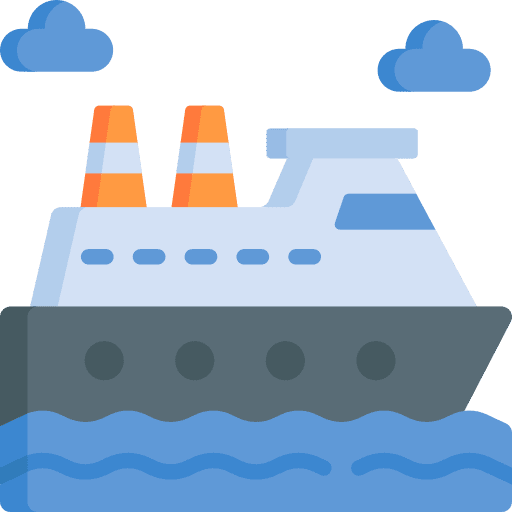 Cruise cruise transport travel icon