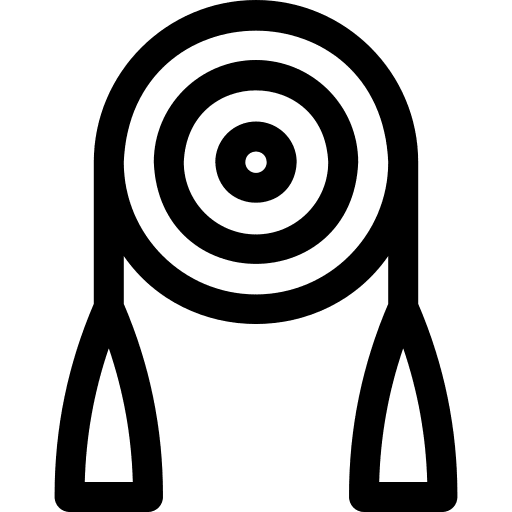 Jumping rope jumping rope skip rope training icon