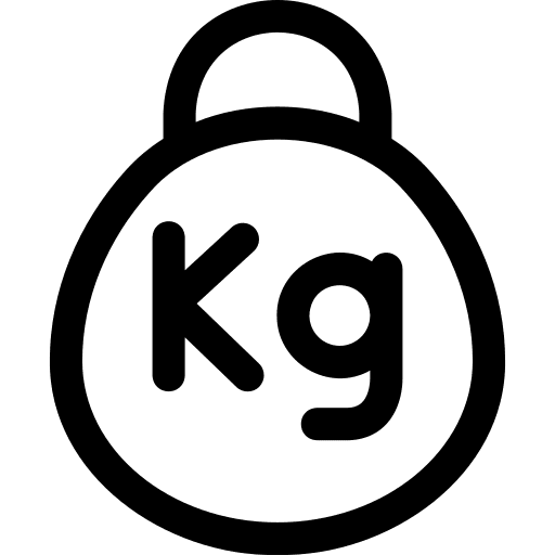 Kettlebell weightlifting sports and competition kettlebell icon