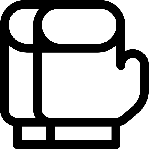 Boxing gloves training boxing gloves sport icon