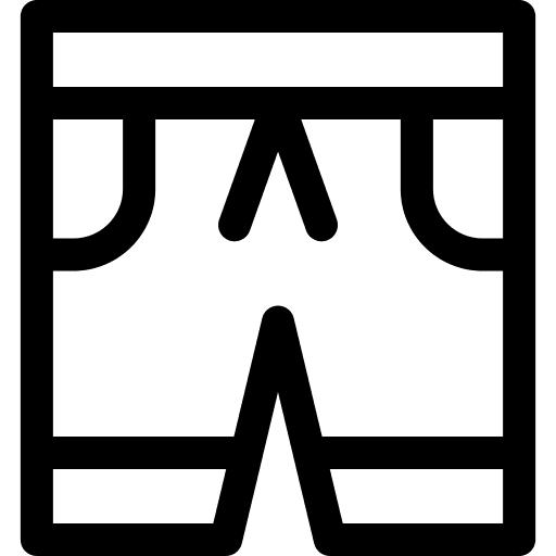 Shorts clothing clothes shorts icon