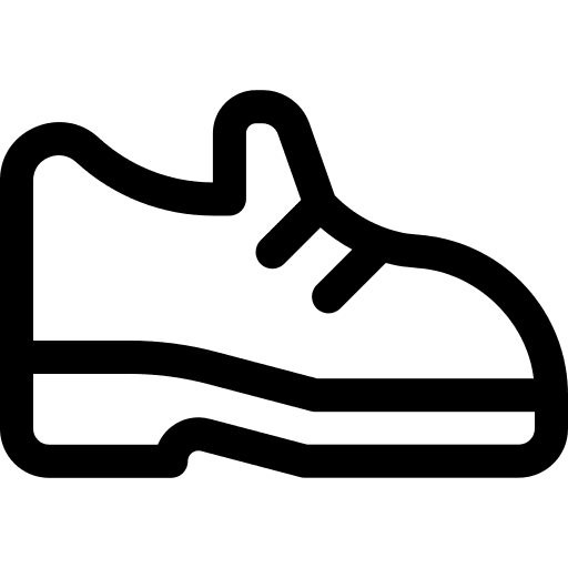 Sneakers footwear shoe trainers icon