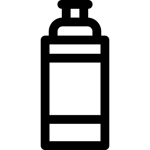 Water bottle sport hydration water bottle icon