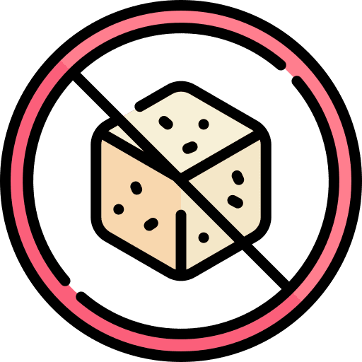 No sugar candy forbidden no sugar icon