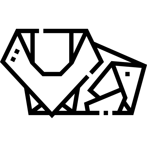 Lion lion origami art icon