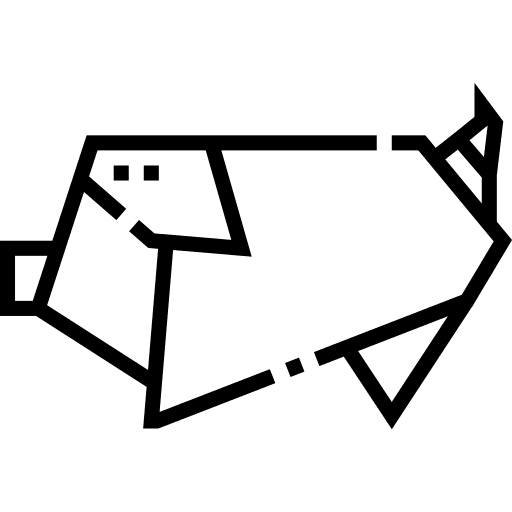 Pig animal pig craft icon