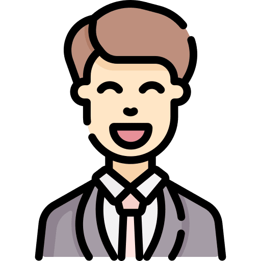 Groom user caucasian male icon