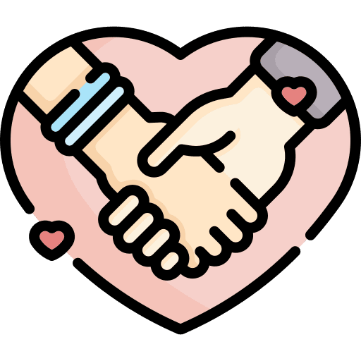 Holding hands couple love and romance holding hands icon