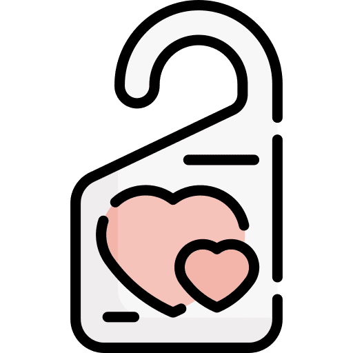 Do not disturb love and romance signaling do not disturb icon