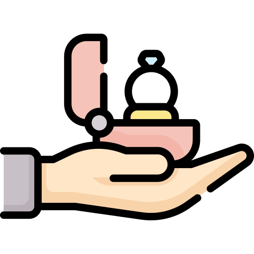 Wedding ring jewel engagement fashion icon