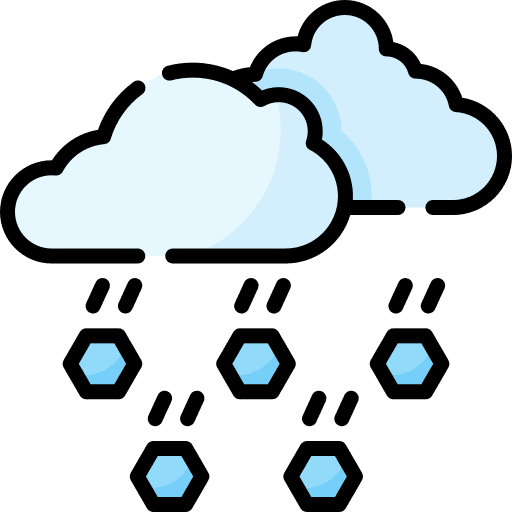 Hail ecology and environment meteorology winter icon