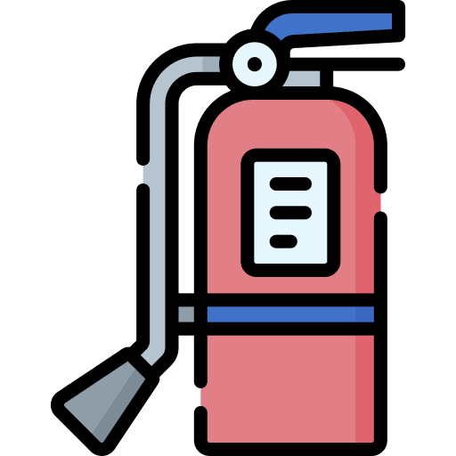 Extinguisher protection security extinguisher icon