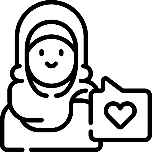 Arab cultures student people icon