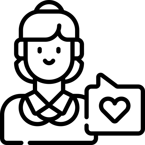 Woman young user person icon