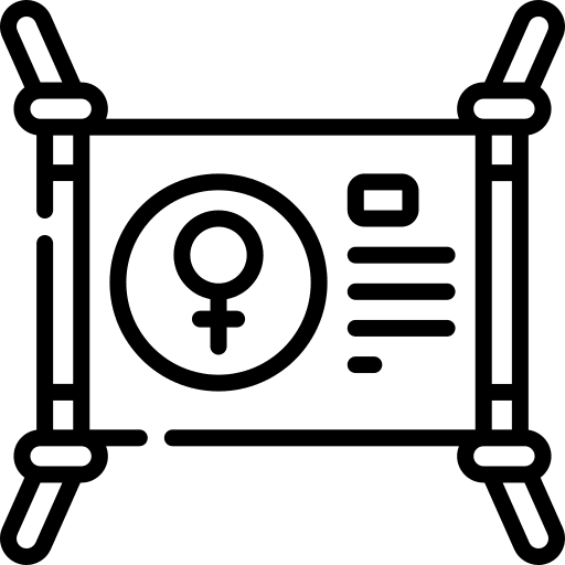 Feminism hand symbol miscellaneous icon