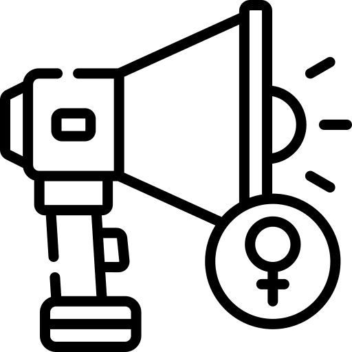 Speech peace protest communications icon