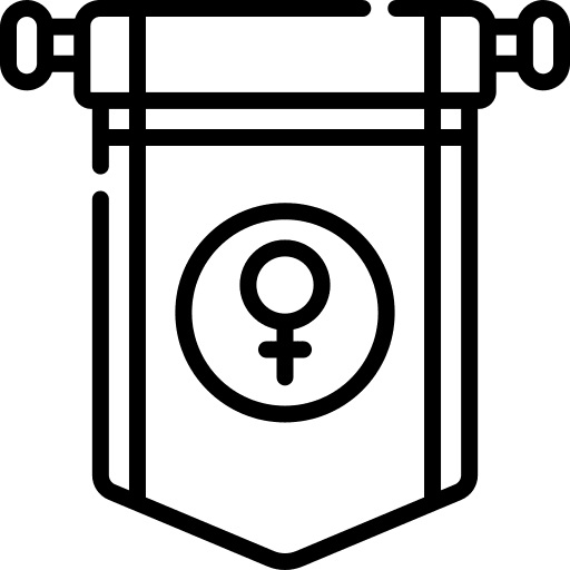 Womens day venus female flags icon