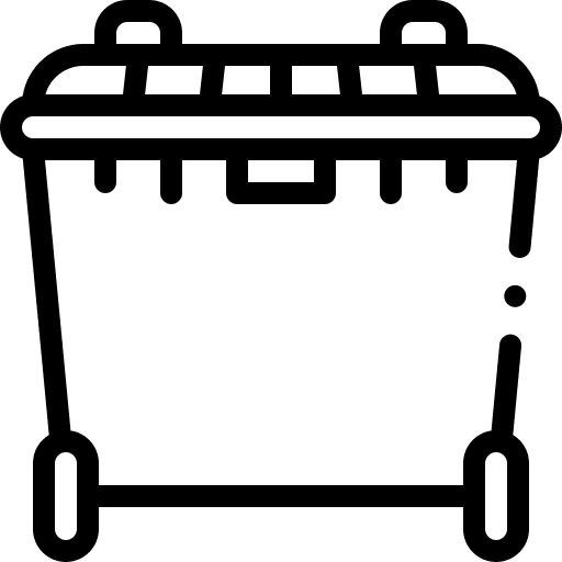 Container bin recycle bin recycle icon