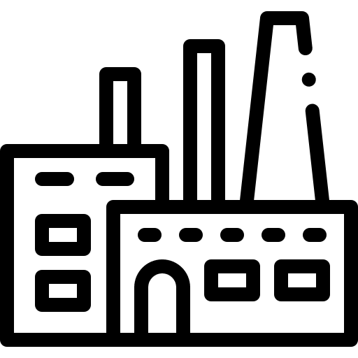 Recycling plant ecology industry recycling plant icon