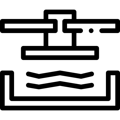 Press factory industry paper icon