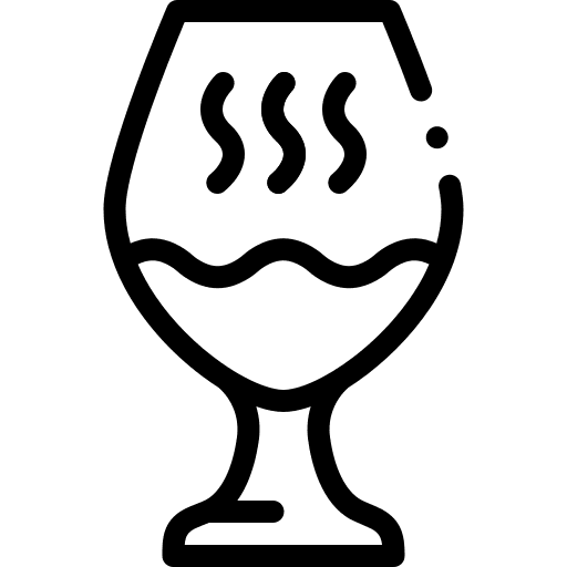 Aroma aromatic winery wine glass icon