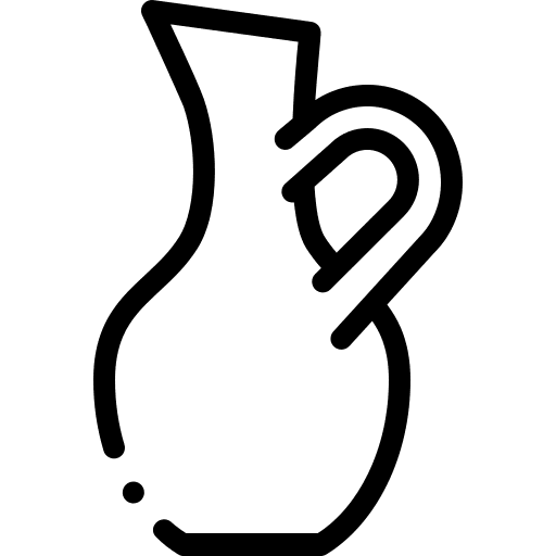 Jug wine festivity jug icon