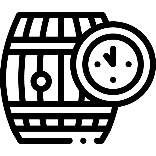 Wine barrel winery wine cask wine barrel icon