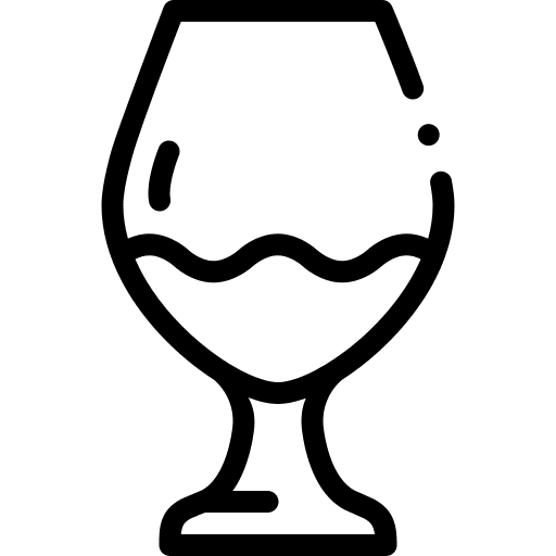 Wine glass alcoholic drink food alcohol icon